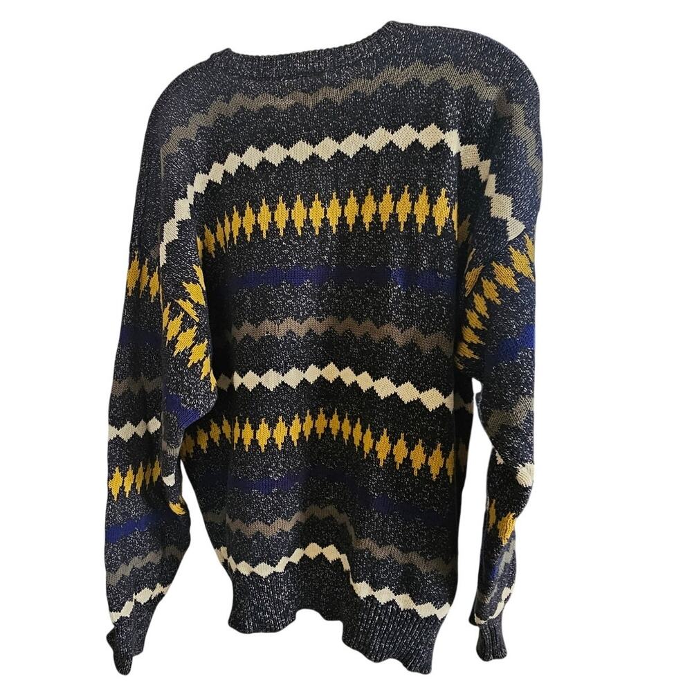 Vintage Men's Crew Neck Sweater, Size XL - Picture 3 of 12